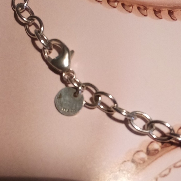 Tiffany Infinity 18" Necklace EUC with Box And Pouch 1" Infinity - Picture 6 of 10